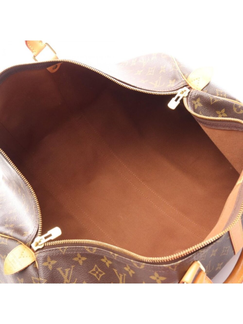 Louis Vuitton Boston Bag Keepall 55 Canvas Leather - Picture 3 of 15